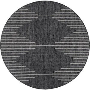 Product Image 5 for Eagean Charcoal Indoor / Outdoor Rug from Surya