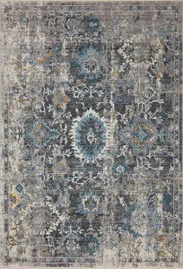 Product Image 5 for Samra Grey / Multi Rug from Loloi