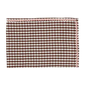 Product Image 1 for Olive Rust Linen Table Runner from BIDKHome