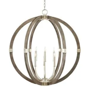 Product Image 3 for Bastian Orb Chandelier from Currey & Company