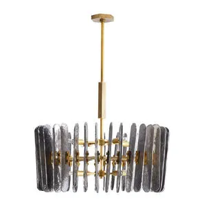 Product Image 1 for Klaus Smoke Gray Glass Chandelier from Arteriors