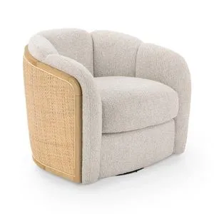 Product Image 1 for Daisy Upholstered Accent Swivel Chair from Classic Home