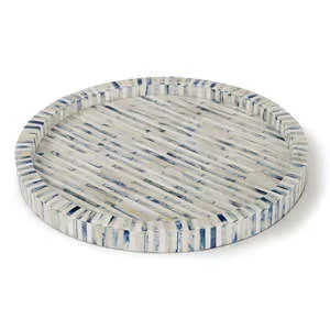 Product Image 1 for Bone And Indigo Tray Round from Regina Andrew Design