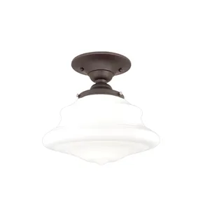 Product Image 1 for Petersburg 1 Light Semi Flush from Hudson Valley