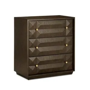 Product Image 1 for Kendall Geometric Oak Chest from Currey & Company