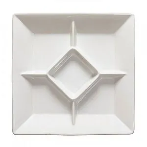 Product Image 1 for Cook & Host Ceramic Stoneware Square Appetizer Tray from Casafina