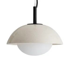 Product Image 1 for Glaze Ivory Stained Ceramic Pendant from Arteriors