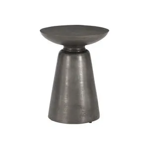 Product Image 1 for Catalan Matte Graphite Outdoor Accent Table from Bernhardt Furniture