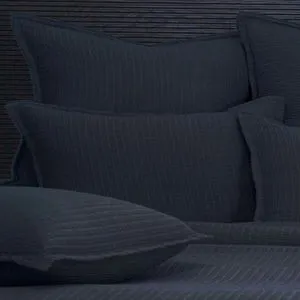 Product Image 2 for Chatham Navy Sham from Pom Pom at Home