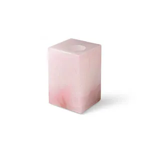 Product Image 1 for Pink Alabaster T-Lite Holder from BIDKHome