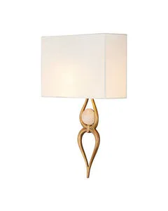 Product Image 1 for Omorfos Brass Wall Sconce from Currey & Company