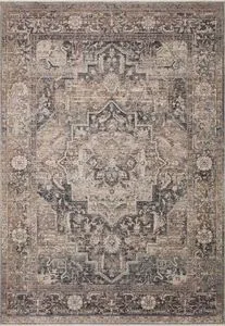 Product Image 1 for Lyra Traditional Denim / Sand 2'-7" x 8'-0" Runner Rug from Loloi