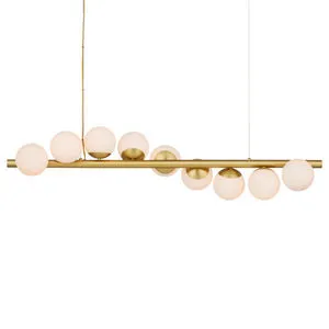Product Image 1 for Barcarolle Linear Chandelier from Currey & Company