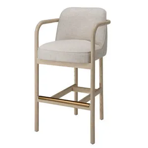 Product Image 1 for Tether Pale Oak Bar Stool from Jamie Young