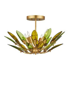 Product Image 1 for Selavy Semi-Flush Mount from Currey & Company