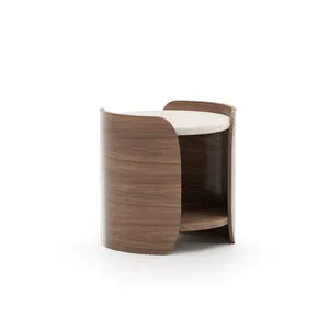 Product Image 1 for Fleur Side Table W/ Wood Shelf from Caracole