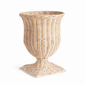 Product Image 1 for Chesapeake Rattan Footed Urn Narrow from Napa Home And Garden