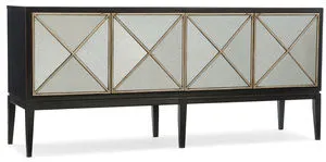 Product Image 3 for Melange Jova Four Door Credenza from Hooker Furniture