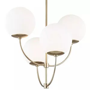 Product Image 1 for Carrie 4 Light Chandelier from Mitzi