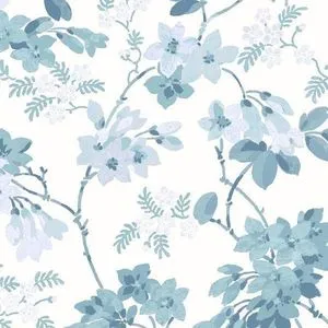 Product Image 1 for Laura Ashley Yewland Seaspray Wallpaper from Graham & Brown