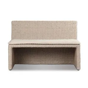 Product Image 1 for Build Your Own: Senna Outdoor Dining Banquette - Vintage White from Four Hands