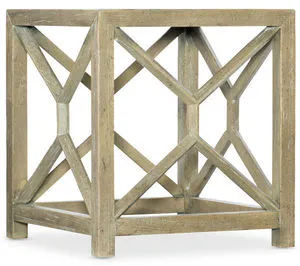 Product Image 1 for Surfrider Hardwood & Stone Veneer Square End Table from Hooker Furniture