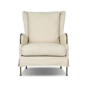 Product Image 1 for Jenaya Bergamo Parchment Chair from Four Hands