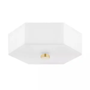 Product Image 1 for Lizzie 2 Light Flush Mount from Mitzi