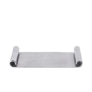 Product Image 1 for Polished Nickel Scroll Tray from BIDKHome
