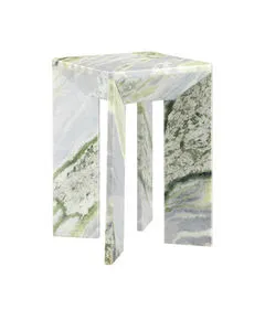 Product Image 1 for Minerale Green Onyx Accent Table from Currey & Company
