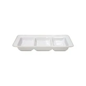Product Image 1 for Beja Ceramic Stoneware Divided Dish - White & Cream from Costa Nova