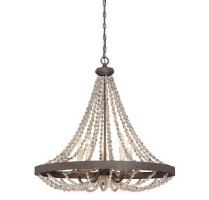 Product Image 1 for Mallory 5 Light Pendant from Savoy House 
