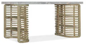 Product Image 4 for Surfrider Pecan Veneer & Stone Writing Desk from Hooker Furniture