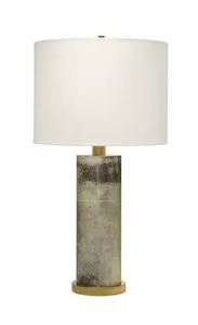 Product Image 1 for Rivet Gray Vellum Table Lamp from Jamie Young