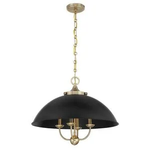 Product Image 1 for Monterey 4-Light Pendant Warm Brass from Savoy House 