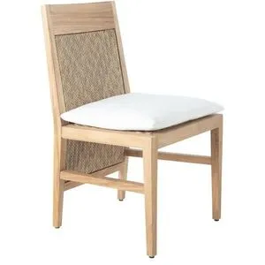 Product Image 11 for Savannah Teak Extended Back Side Chair from Summer Classics