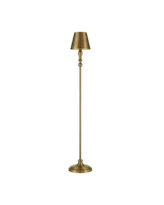 Product Image 1 for Viaggio Antique Brass Cordless Floor Lamp from Currey & Company