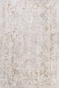 Product Image 5 for Carmel Light Gray / Dark Brown Rug from Surya