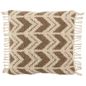 Product Image 4 for Takeo Chevron Olive/ Ivory Pillow from Jaipur 