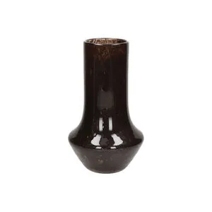 Product Image 1 for Camou Glass Vase Brown Dia 6.8" from BIDKHome