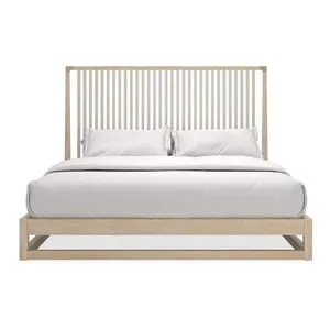 Product Image 1 for Pinstripe Slatted King Bed from Caracole