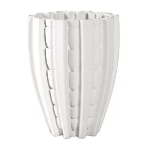 Product Image 1 for Fluted Vase from Currey & Company