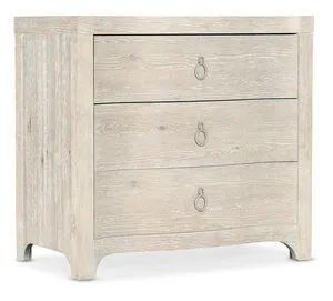 Product Image 1 for Serenity Light Wood Three Drawer Oak Nightstand from Hooker Furniture