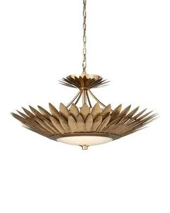 Product Image 1 for Plumage Semi-Flush Mount from Currey & Company