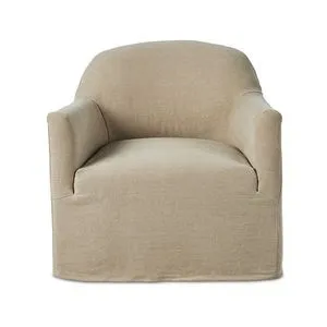 Product Image 1 for Lowell Slipcover Swivel Chair from Four Hands