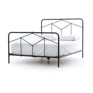 Product Image 10 for Casey Black Iron Bed from Four Hands
