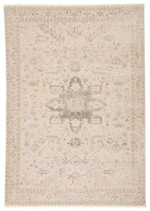 Product Image 7 for Lucien Medallion Cream/ Light Gray Rug from Jaipur 