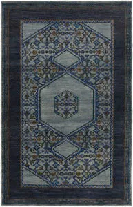 Product Image 1 for Haven Insignia Blue from Surya