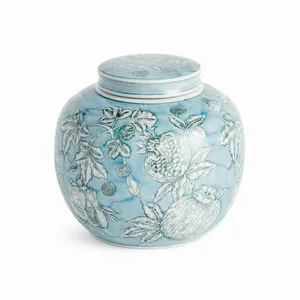 Product Image 1 for Pomegranate Sketch Lidded Jar from Napa Home And Garden