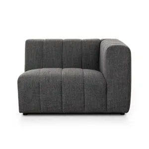 Product Image 1 for Build Your Own: Langham Channeled Saxon Charcoal Sectional from Four Hands
